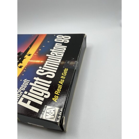 Microsoft Flight Simulator 98 (PC, 1997) & Microsoft SideWinder 3D Pro Vintage - Picture 10 of 14